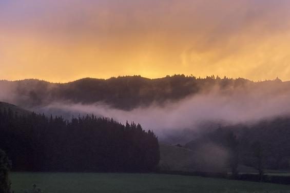 Marlborough landscape near Woodside Bed and Breakfast retreat